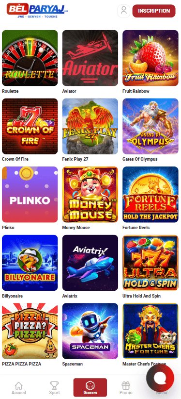 Belparyaj top slots — Roulette, Aviator, Plinko